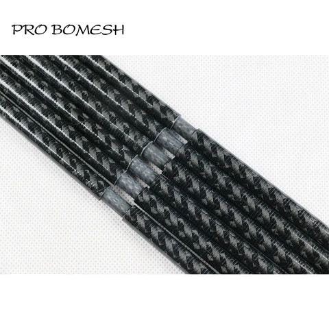Pro Bomesh 2 заготовки 2,4 м H 2 секции, X-Ray Wrap 3K карбоновое волокно, карбоновый стержень, пустая штанга для сборки DIY