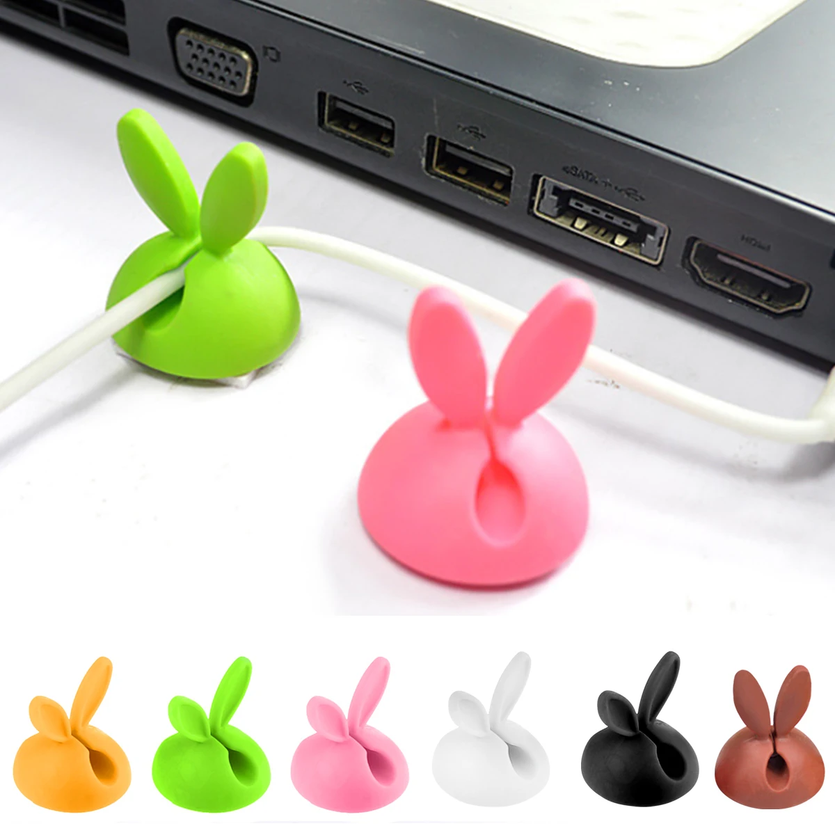 Новинка Soonhua кабельный намоточный держатель Rabbit наматыватель для управления