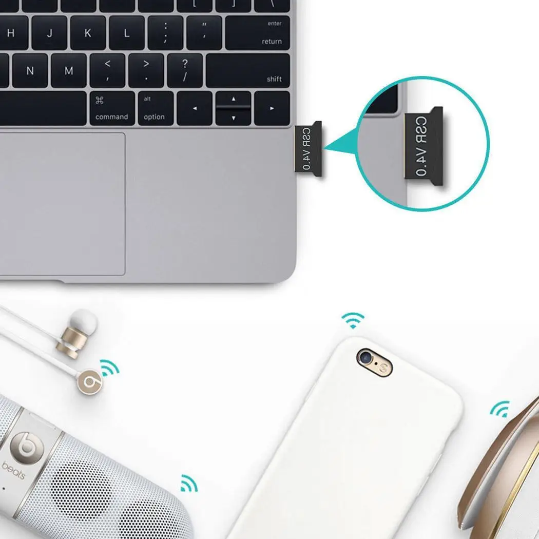 Беспроводной USB V4.0 Bluetooth Dongle Музыка 3 Мбит/с звуковой приемник адаптер для низкой