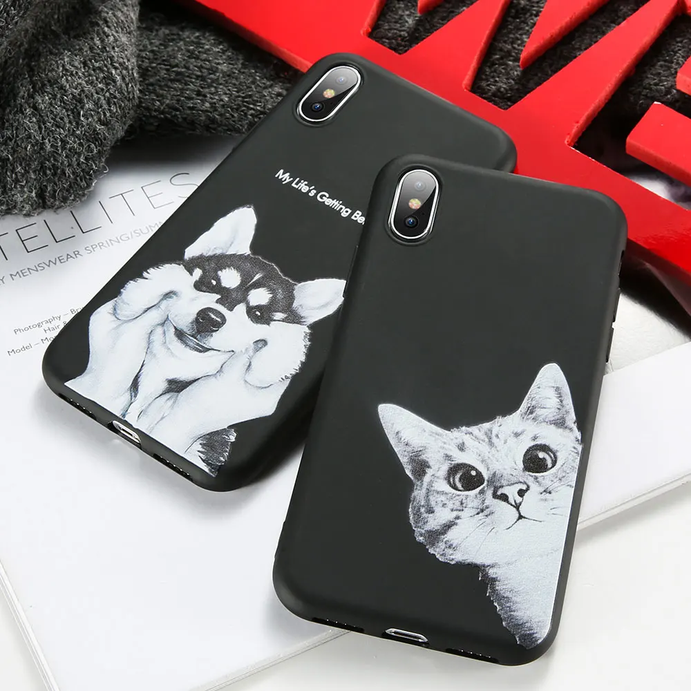 KISSCASE милый чехол для телефона с рисунком в виде животного Huawei Mate 20 10 P20 P10 Lite Pro P Smart