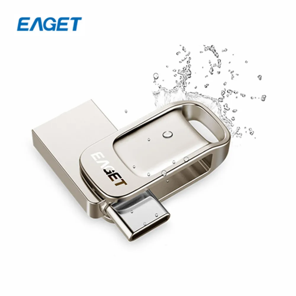 EAGET CU31 U диск двойной порт USB 3 0 + type C флэш накопитель 16 ГБ 32 64 128 флеш накопитель|USB