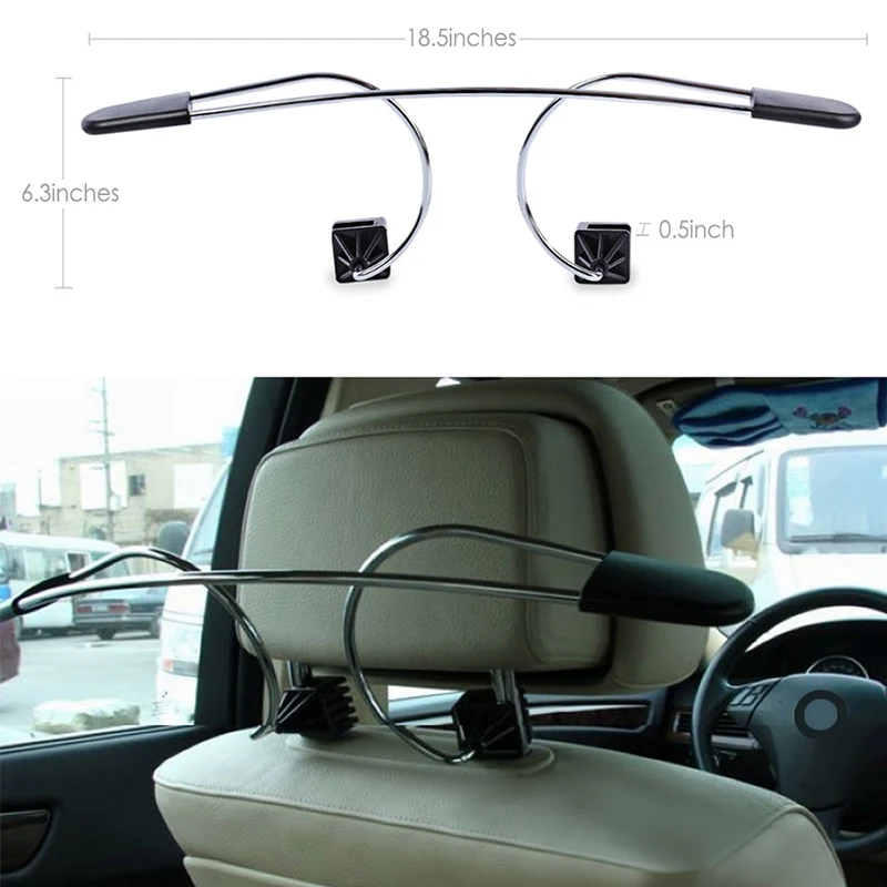 Оформление Универсальный Регулируемый автомобильный вешалка авто заднее