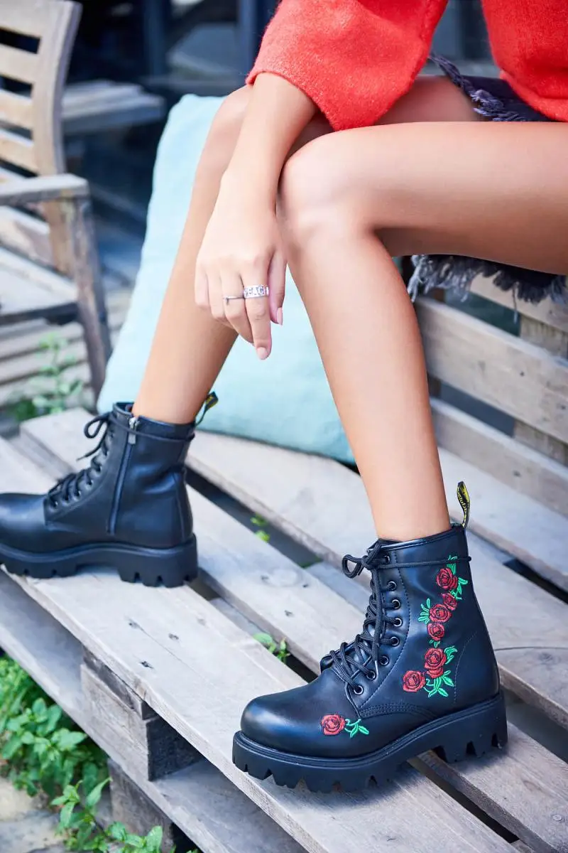 Bambi Black Women Boots E0237204509 |