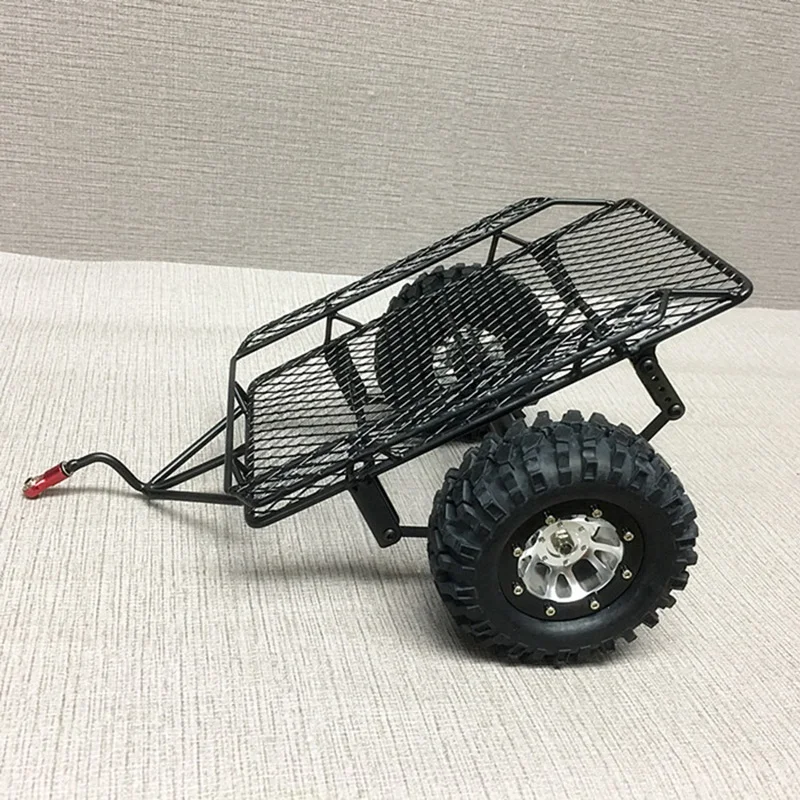 Металлический прицеп ковш Радиоуправляемый автомобиль сделай сам для Trx4 Trx 4 1/10 D90
