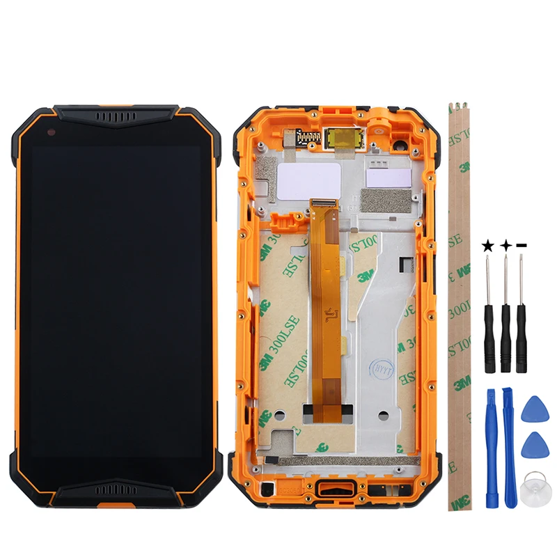 Для Ulefone Armor 3 ЖК дисплей и сенсорный экран + пленка в сборе для телефона 3T