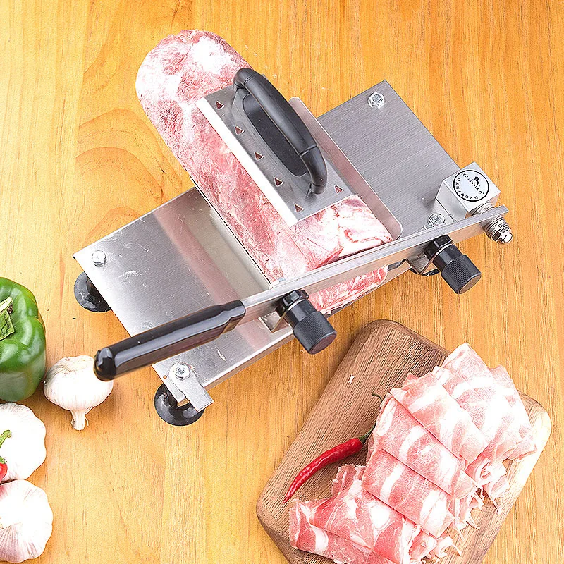 Household Meat Slicer Hot Pot Beef Mutton Manual Planer Small Stainless Steel | Бытовая техника