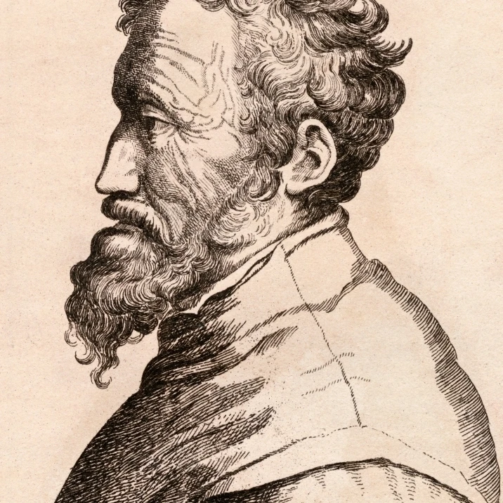 Michelangelo Di Lodovico Buonarroti Simoni 1475 1564 итальянский художник из 75 портретов знаменитых