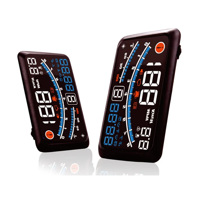 4E 5 &quotАвтомобиль HUD Дисплей автомобиля OBD2 II EUOBD превышение скорости