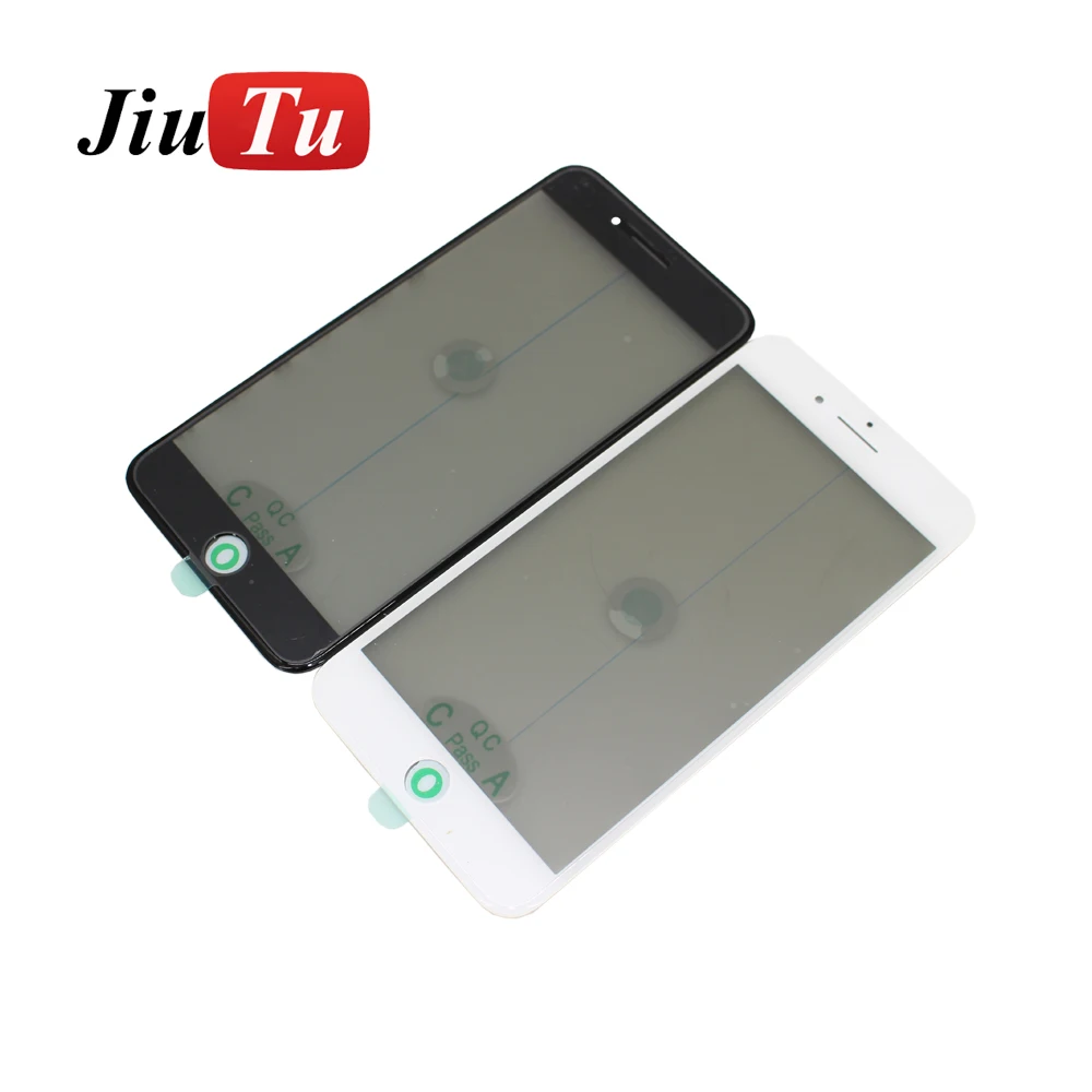 30 шт. для iPhone 6/6 Plus/6s/6s Plus/7/7 Plus холодный пресс 4 в 1 переднее стекло Len с рамкой OCA