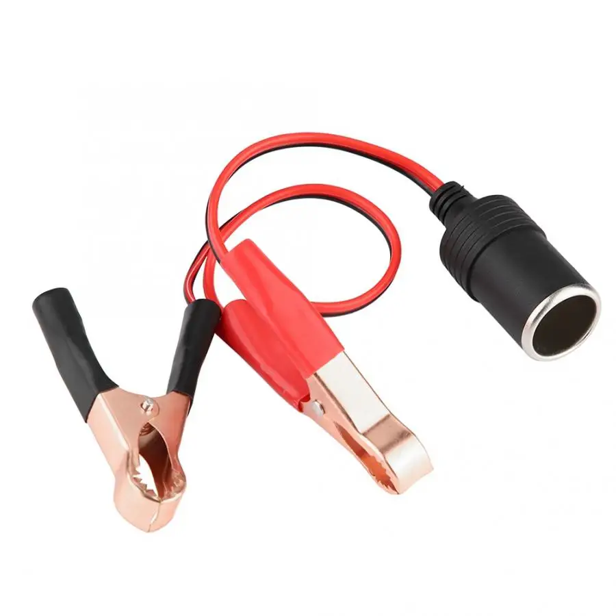 12В аварийного питания кабель Зажигалка usb автомобиль с зажимами автомобильный