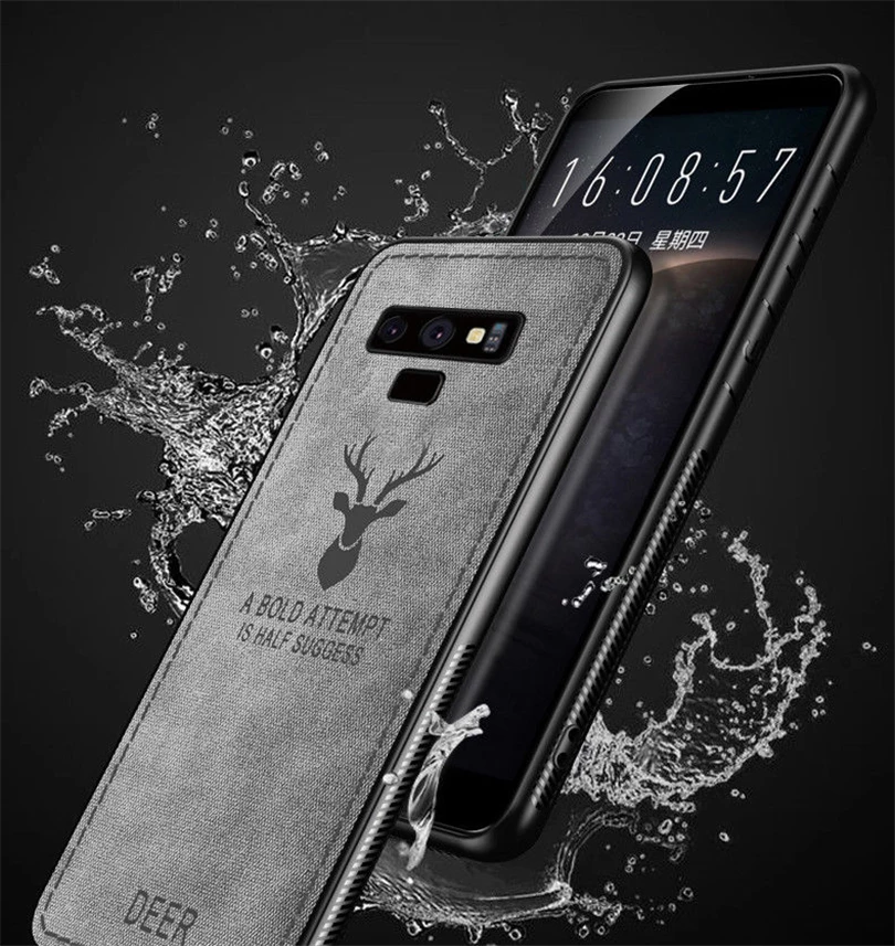 Чехол с узором из ТПУ ударопрочный чехол задняя крышка для Samsung Galaxy Note 8 9 S8 S9 Plus S7