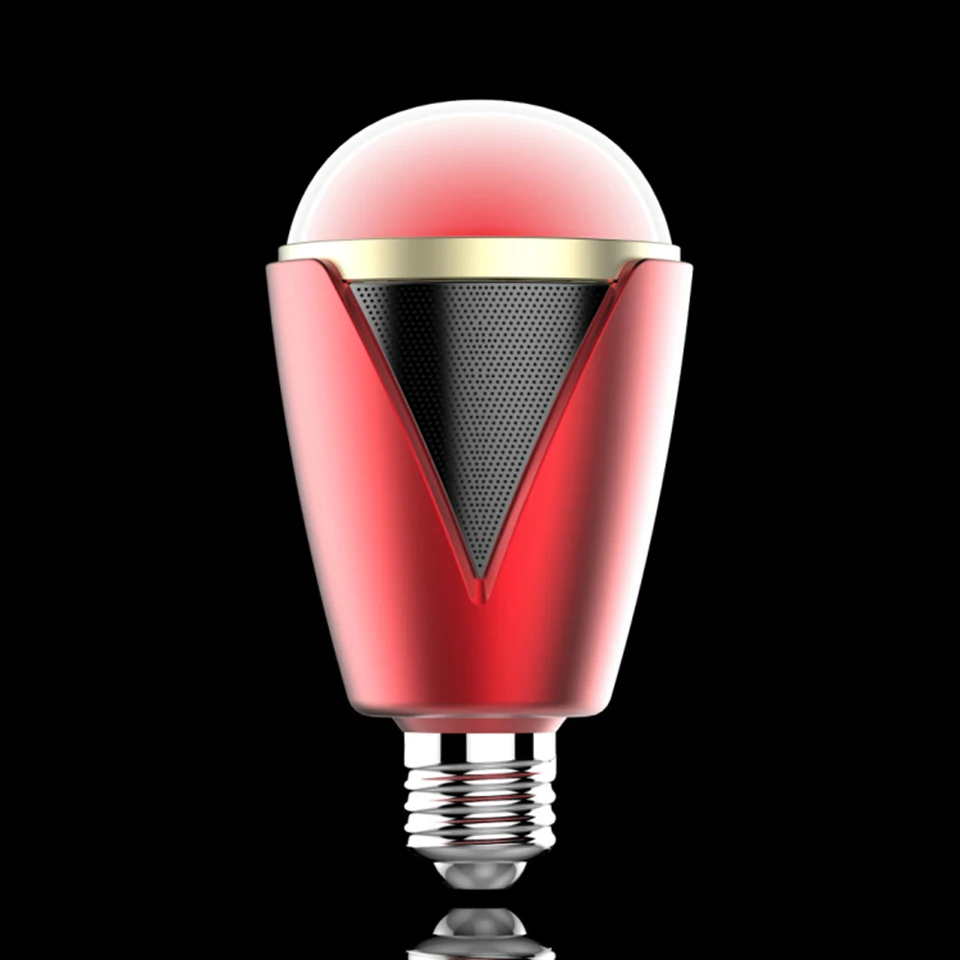 Красочные E27 приложение управления led Смарт bluetooth динамик музыка игра лампы