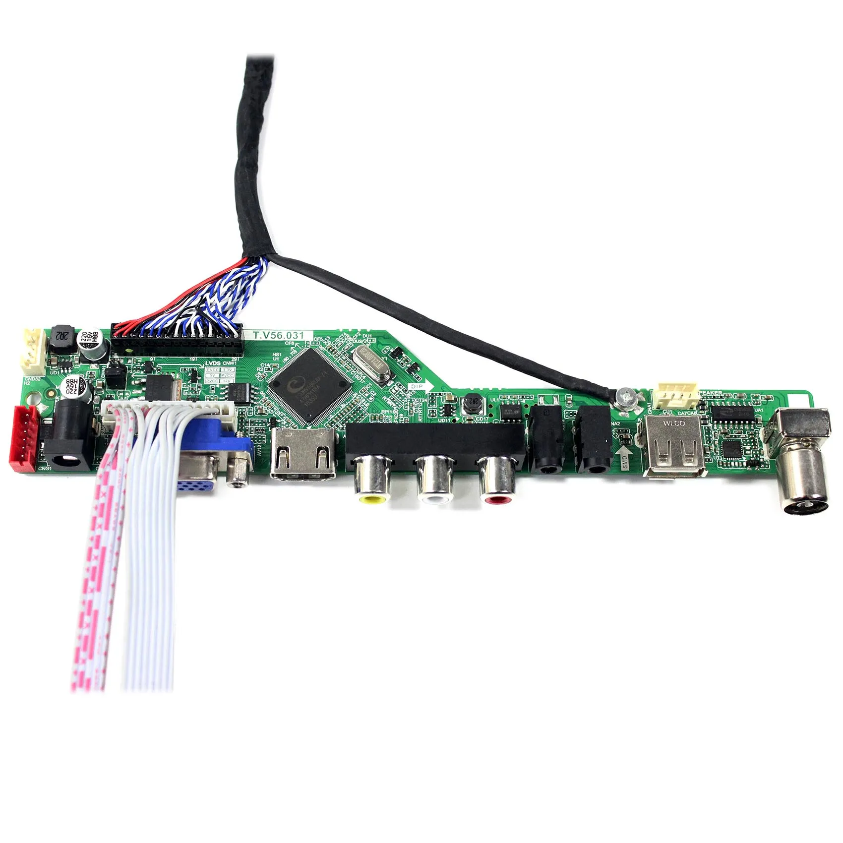 ЖК-плата HD MI VGA AV USB RF работает с интерфейсом LVDS ЖК-экран 32 дюйма 1920x1080 P320HVN01.0 P320HVN01.1 |