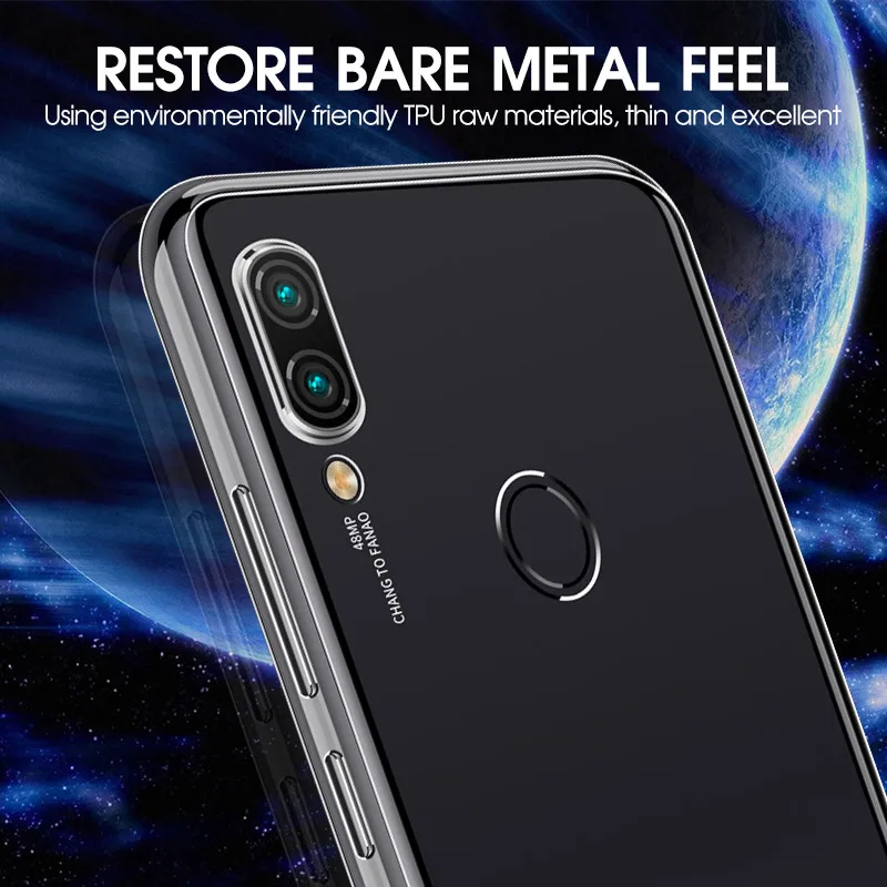 Crystal Soft TPU Silicone Phone Case for Redmi 7 Note 6 5 Pro 6A Plus S2 5A 4X Transparent Cover Xiaomi Mi9 8 Lite 5X A2 |