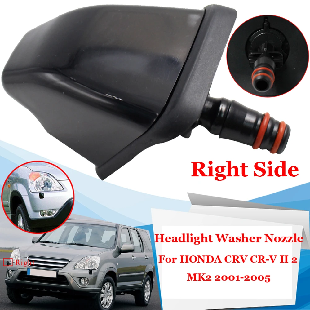 Правая фара шайба сопла фары опрыскиватель для HONDA CRV CR-V II 2 MK2 2001 2002 2003 2004 2005 аксессуары для чистки автомобиля