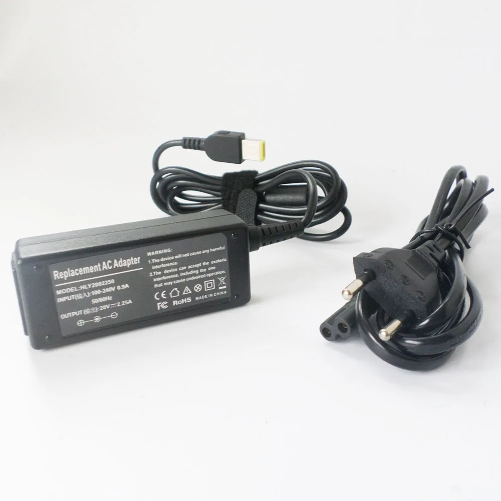 

Laptop AC Adapter Power Charger For Lenovo Yoga 11 11s 45N0298 45N0300 36200245 36200246 0C19880 20v 45w Notebook USB Pin Plug