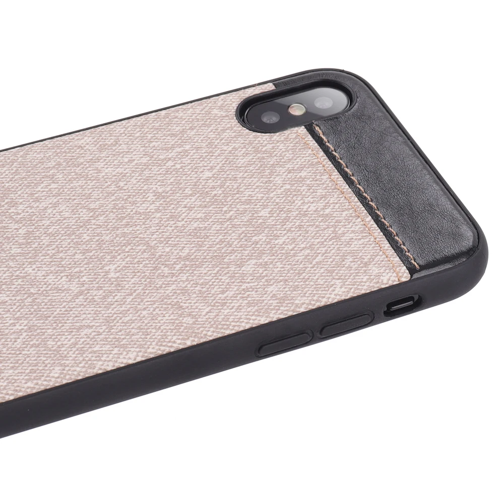 Чехол для мобильного телефона Hunreone Funda Para Telefono Movil TPU + PU чехол iPhone X XS XR Max 7 8 7P 8P 6 6S 6P