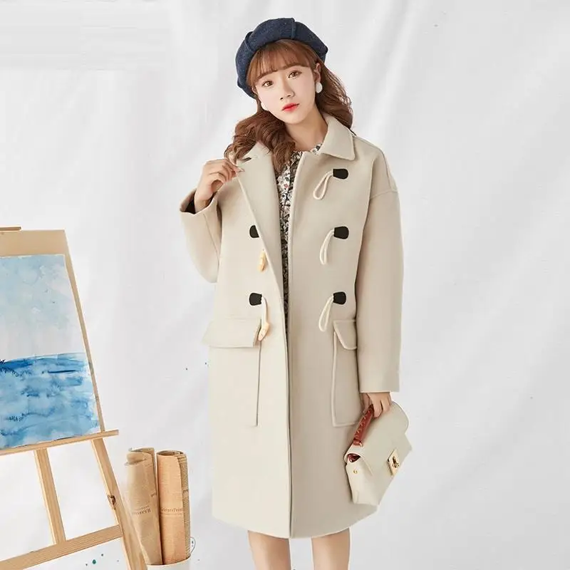 Femme Chaqueta Mujer Dames Jassen Sobretudo Feminino Abrigo манто осень Invierno женские корейские Kawaii