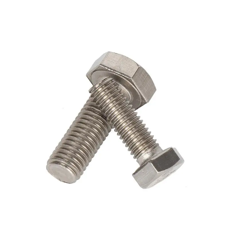 

M6 8/10/12/14/16/18/20/25/30/35-100mm 304 Stainless Steel A2-70 Outer Hex Screws Hexagonal Bolts DIN933