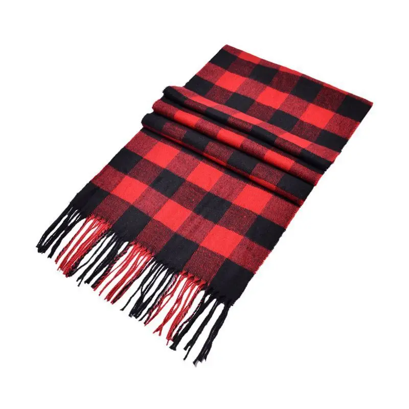 Мужская Осень зима имитация кашемира утолщение теплый мужской широкий шарф