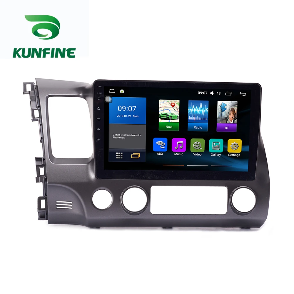 Восьмиядерный 1024*600 Android 8 1 автомобильный DVD GPS навигационный плеер Deckless стерео для