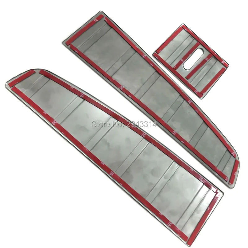 Наклейка Tesla Model X для салона автомобиля аксессуары стайлинга из нержавеющей