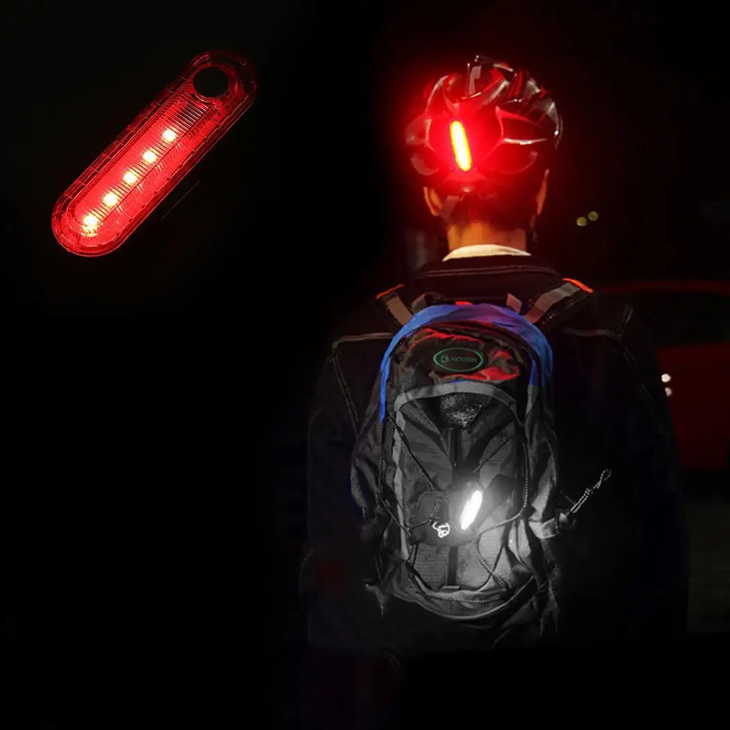 Солнечный фонарик для езды на велосипеде ночное освещение черный USB 140 дБ