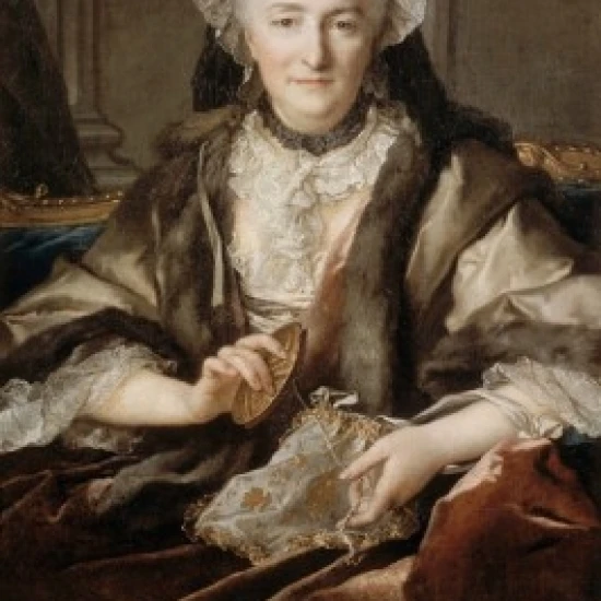 Portrait of Madame Dange 1753 Louis Tocqu 1696-1772/French Oil on Wood Panel Pushkin Museum Fine Arts Moscow 18 x 24 | Дом и сад