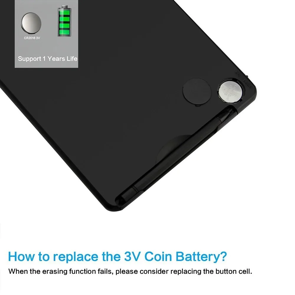 

CHYI 10 Inch LCD Writing Tablet Portable Digital Drawing Memo Board Electronic Mini Handwriting Pad Graphic Tablet For Kids Gift