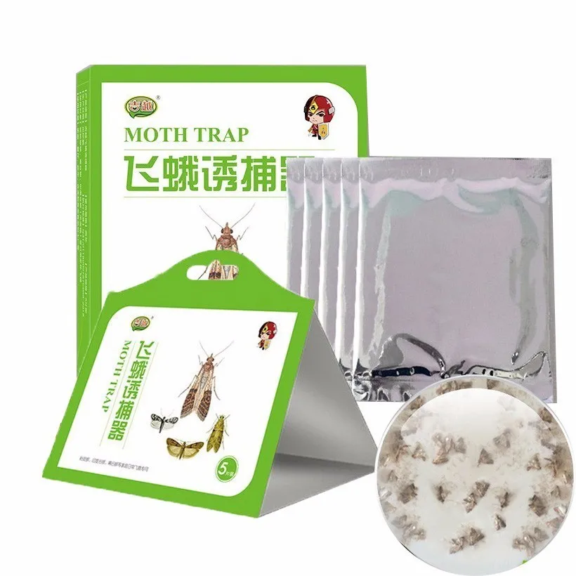 5 шт. наиболее эффективным моли ловушки для насекомых моль отпугиватель