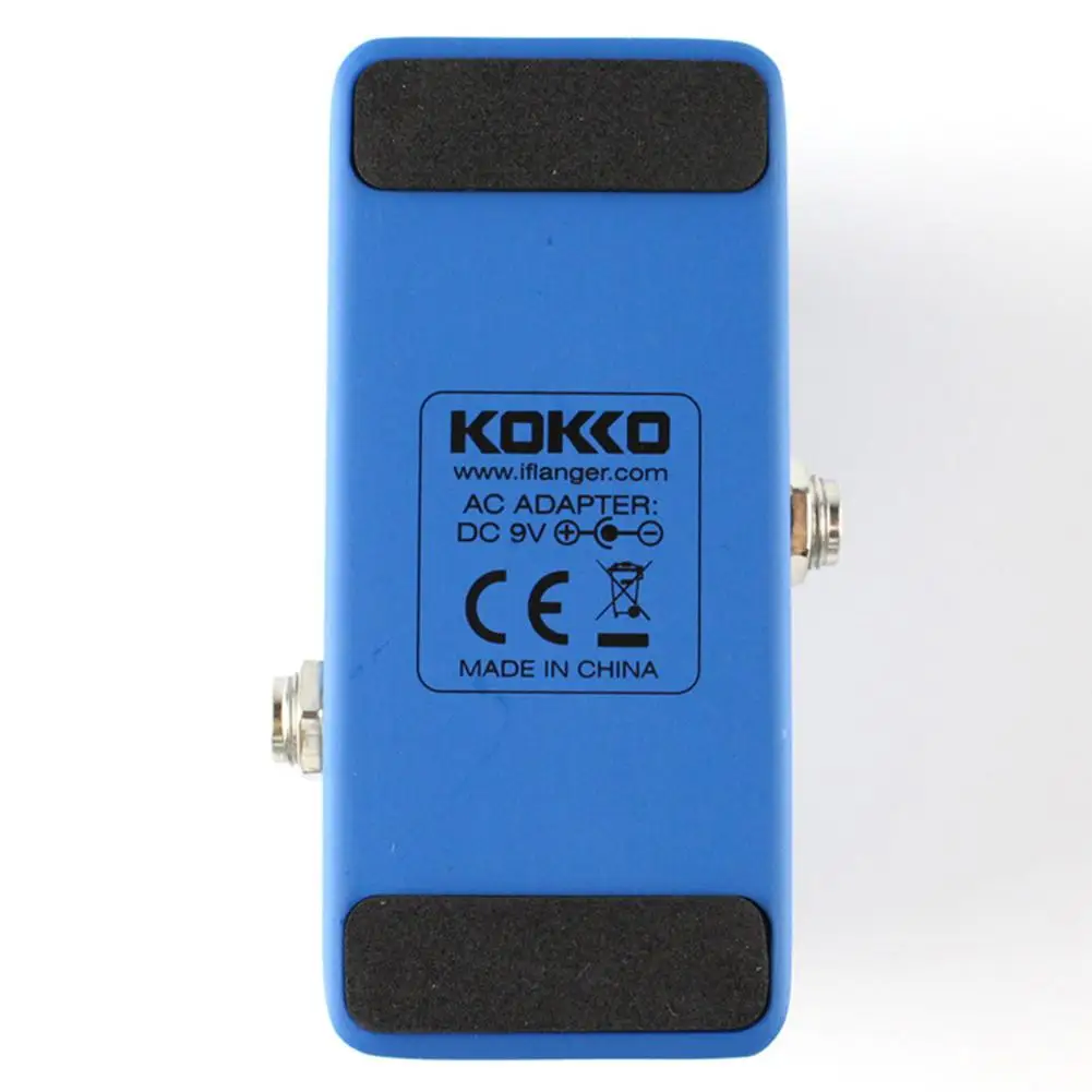 KOKKO педаль эффектов для электрогитары Vibrato гитары ra Effects Mini Tremolo DC 9V адаптер