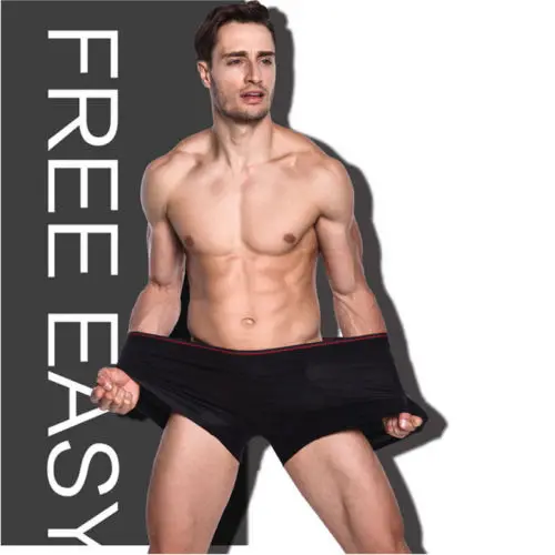 Мужское нижнее белье боксеры трусы шорты 4XL 5XL 6XL мужские однотонные Intimits|Мужские