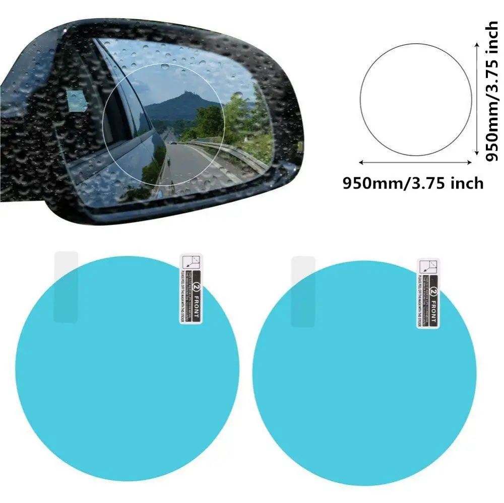 Дропшиппинг 2шт Автомобильное зеркало заднего вида водостойкая пленка защитная