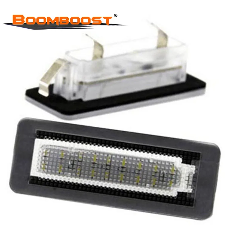 12V For Benz/Smart Fortwo W450 W451 W453 2007-2015 Canbus No Error Code LED rear number plate lamps 2 pcs | Автомобили и