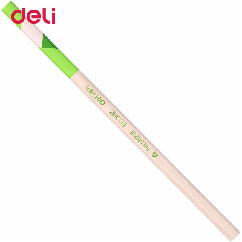 Карандаш Deli 50 шт./упак. из натурального дерева HB практичные школьные и офисные