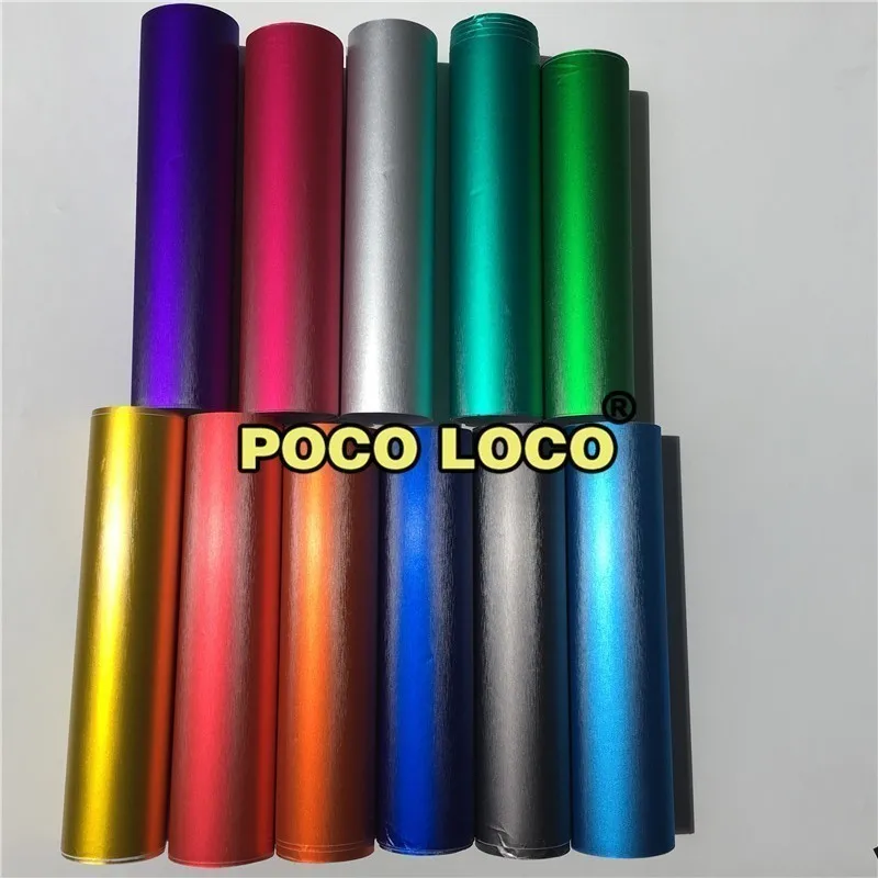 

Matte Satin Red Brushed Metal Vinyl Stretch Brushed Wrap DIY Easy To Wrap For Auto Motorcycle Parts