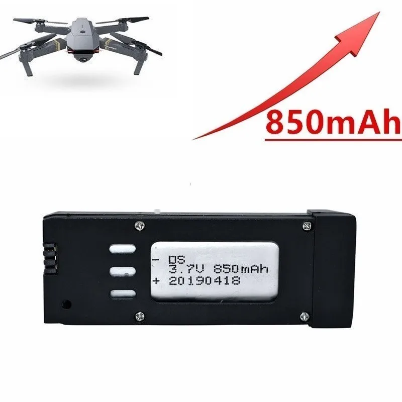 Обновленная версия 3 7 V 850mAh литий полимерный Батарея для E58 S168 JY019 Дрон