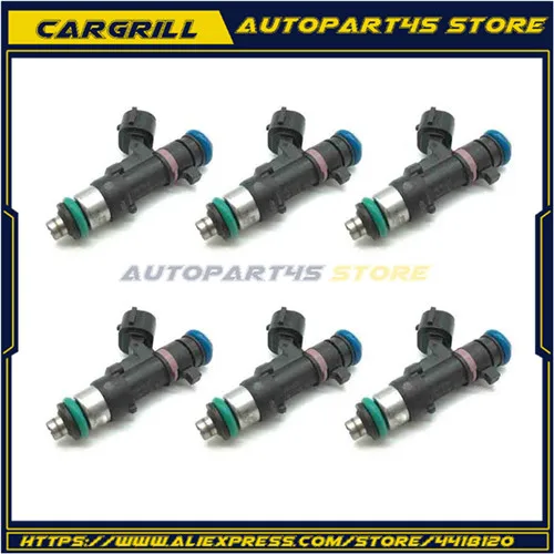 

6x 16600-7S000 0280158007 топливный инжектор 2009-2012 XTERRA 2009-2014 4.0L V6 для NISSAN FRONTIER PATHFINDER