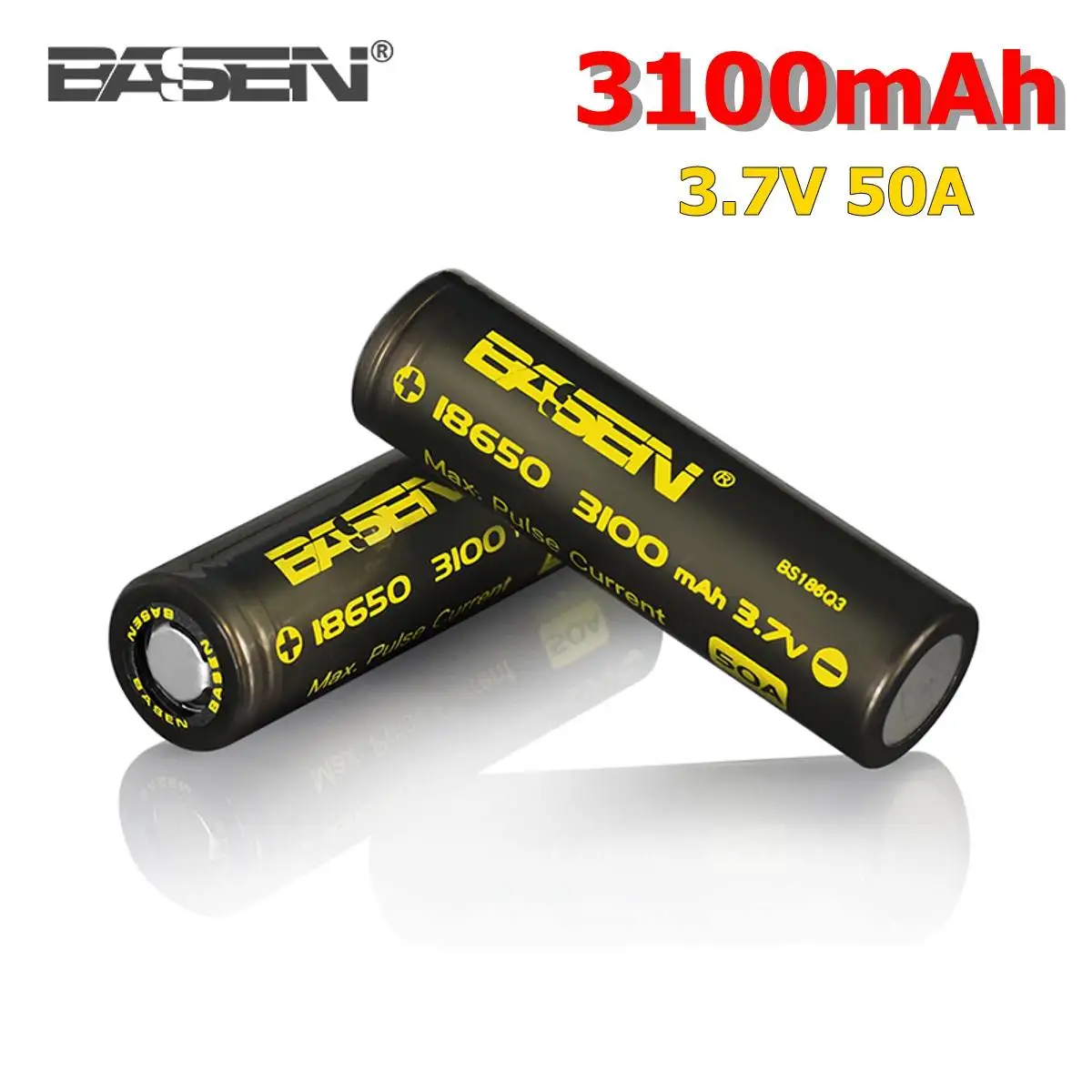 2X18650 Basen батарея литий ионная cvell 3 7 V 3100 mAh/40A/50A 3200 mAh/40A 3500 mAh/30A более высокая емкость