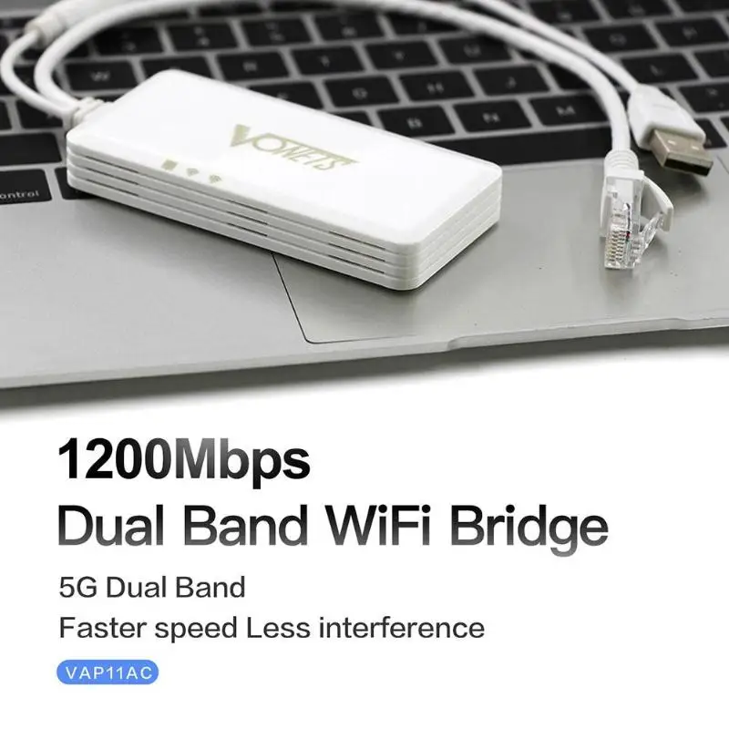 Сеть 2 4 ГГц 5 8 беспроводной мост 1200 Мбит/с точка Wi Fi Amplifir|Сетевые концентраторы| |