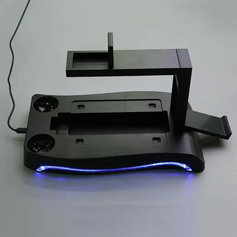 Зарядная док станция светодиодная подставка для PS4 VR PS игровые контроллеры Playstation