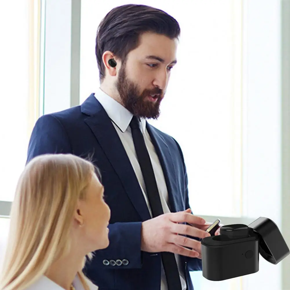 Бизнес-вкладыши TWS беспроводные Bluetooth наушники Мини Портативный Стерео