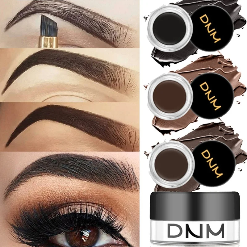 

1 Piece Eyebrow Dye Gel Waterproof Makeup Shadow for Eye Brow Wax Long Lasting Tint Shade Make Up Paint Cosmetic Enhancer Cream