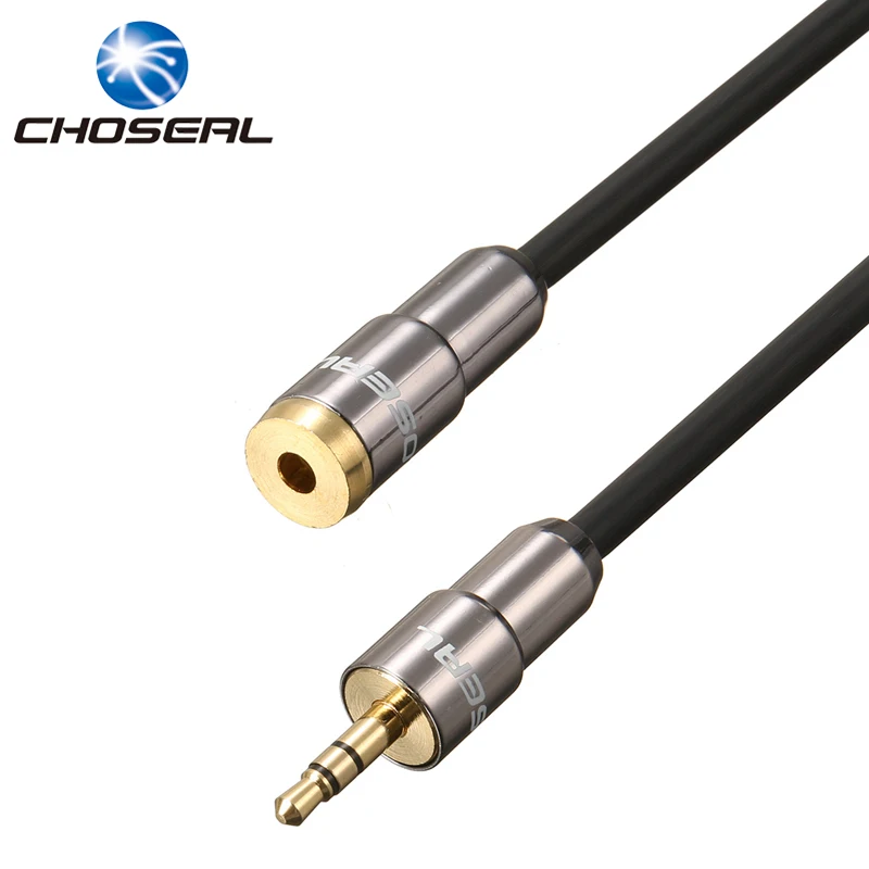 Choseal QS3402 аудио кабель удлинитель 3 5 мм разъем папа мама для наушников компьютера