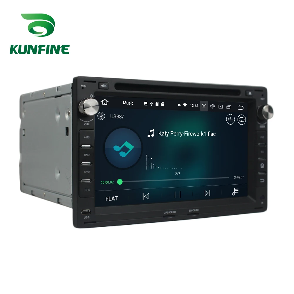 KUNFINE Quad Core 2GB RAM Android 8.1 Car DVD GPS Navigation Multimedia Player Stereo For VW POLO 1998-2005 Radio headunit | Автомобили и