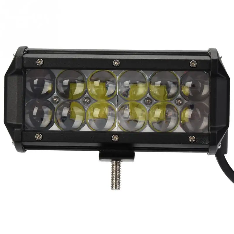 7 дюймов 12LED 36 Вт автомобильный рабочий свет бар на крыше дальнего света прожектор