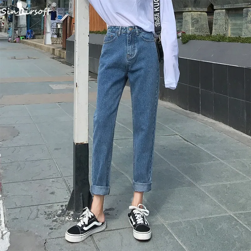 Бесплатная доставка новинка 2019 обтягивающие узкие брюки винтажные джинсы с