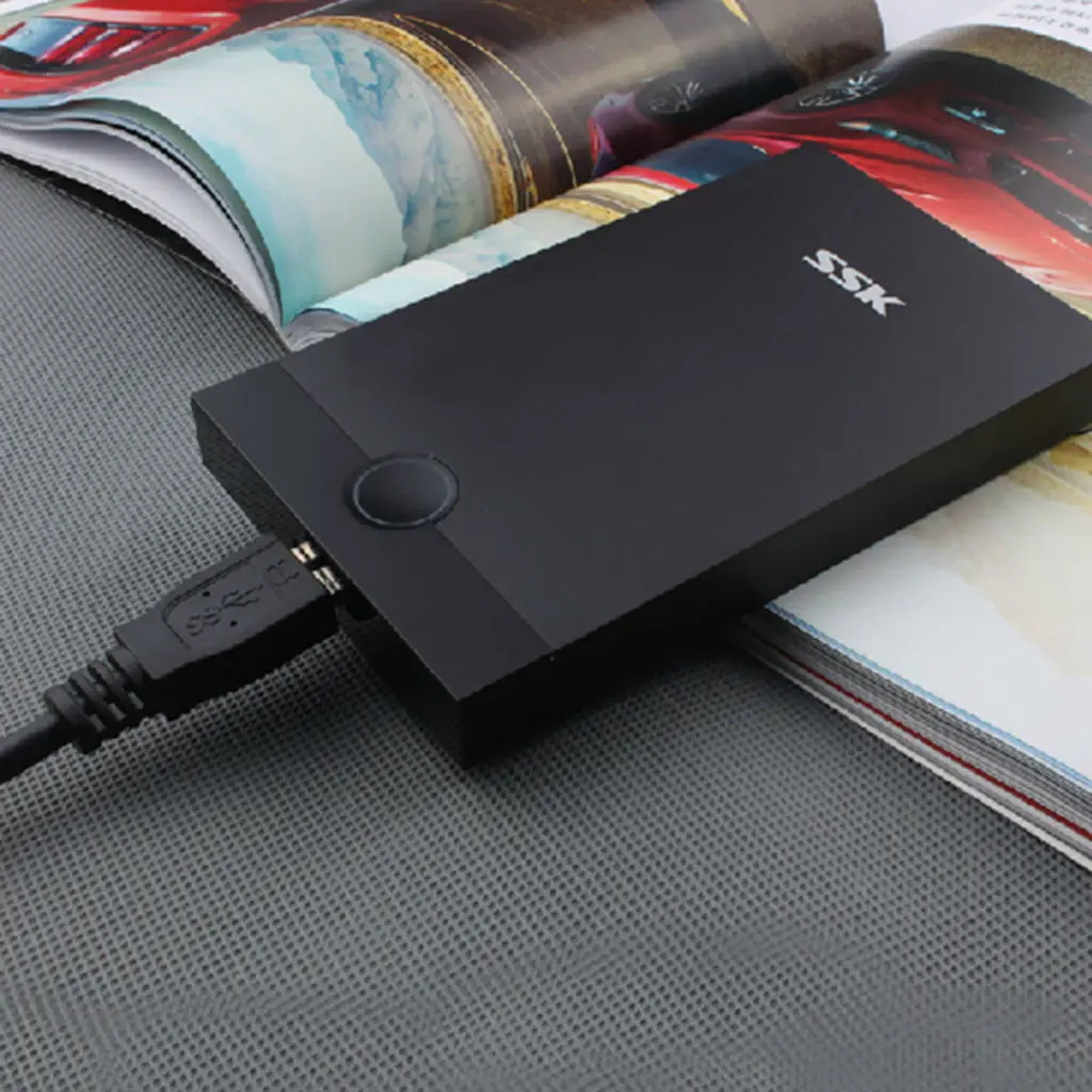 SSK SHE085 2 5 дюйма Sata до USB3.0 внешний жесткий диск Hdd корпус для твердотельных дисков Ssd