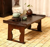 asian antique furniture 68x34x29cm japanese floor table folding leg rectangle living room wooden laptop coffee table folding