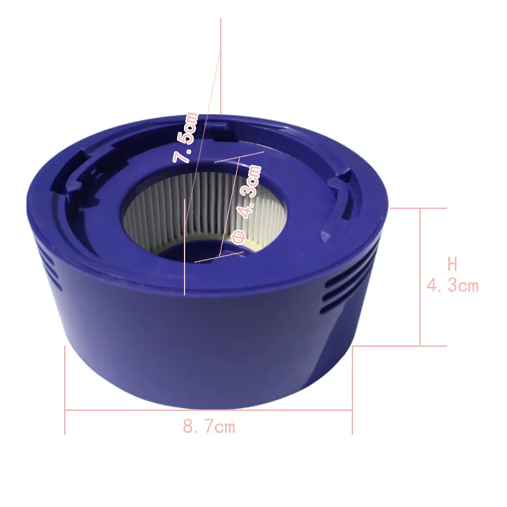 New 2pcs/set Pre and Post-Motor HEPA Filter for Dyson V7 V8 Cordless Vacuum Cleaner accessories of part # DY-96747801 DY | Бытовая